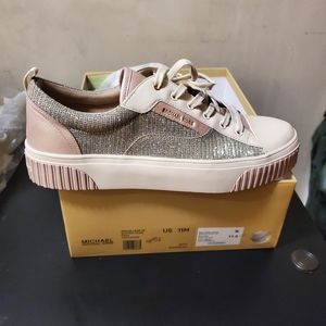 MICHAEL Michael Kors Oscar Lace-up Sneakers - 11M